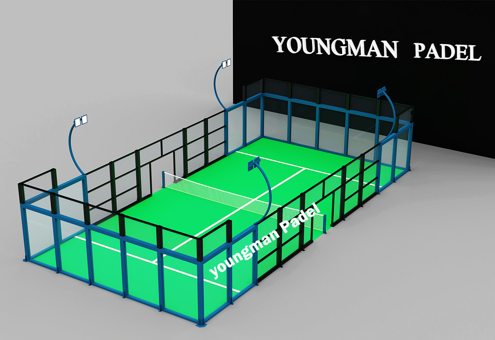 Panoramic Model Padel Courts