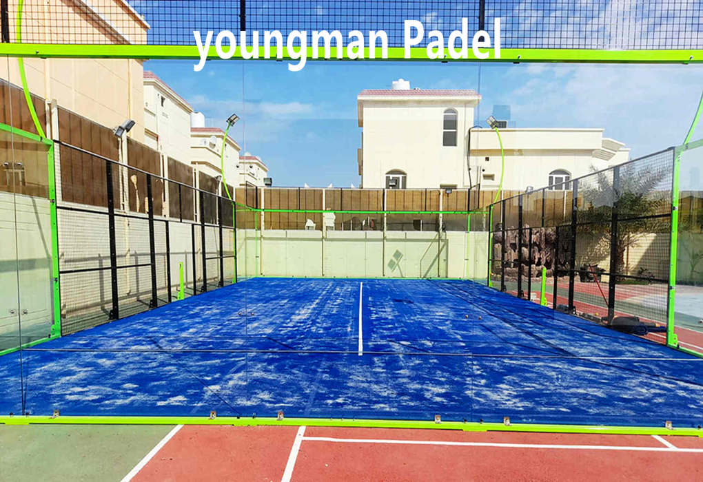 Qatar- Đã lắp đặt 28 bộ sân Padel toàn cảnh