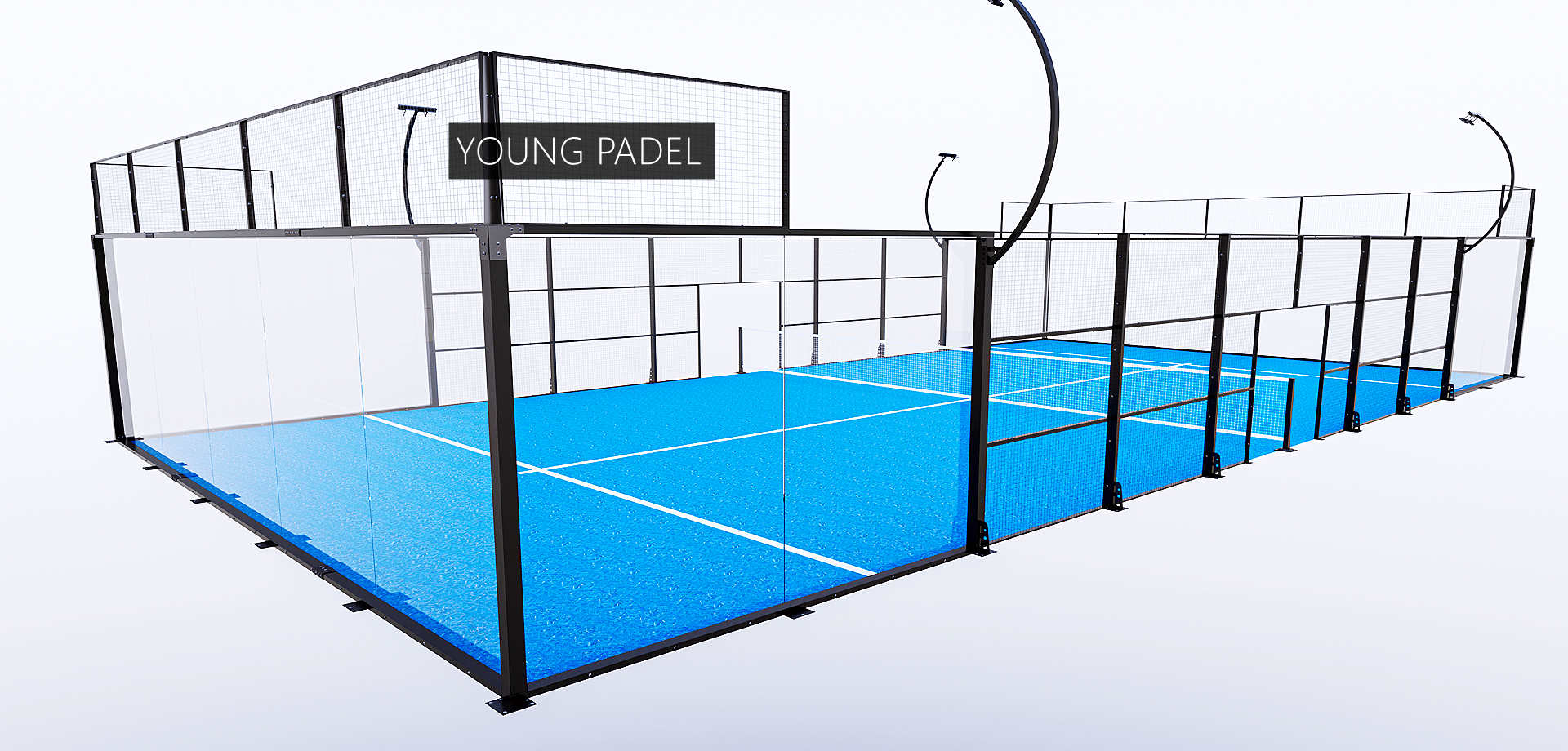 chàng trai trẻ Padel