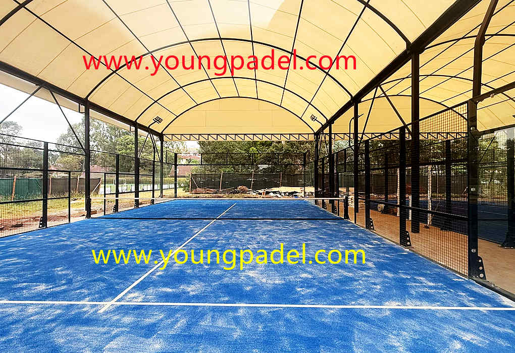Kenya - Lắp đặt 73 bộ sân quần vợt padel