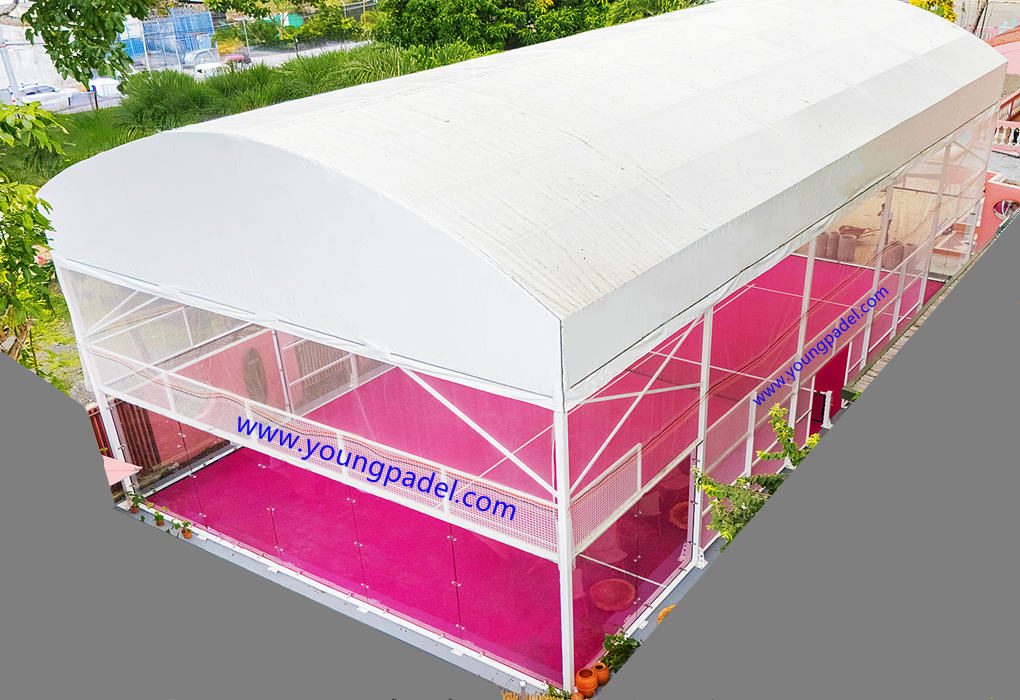 Costa Rica - Lắp đặt 45 bộ sân quần vợt padel có mái che