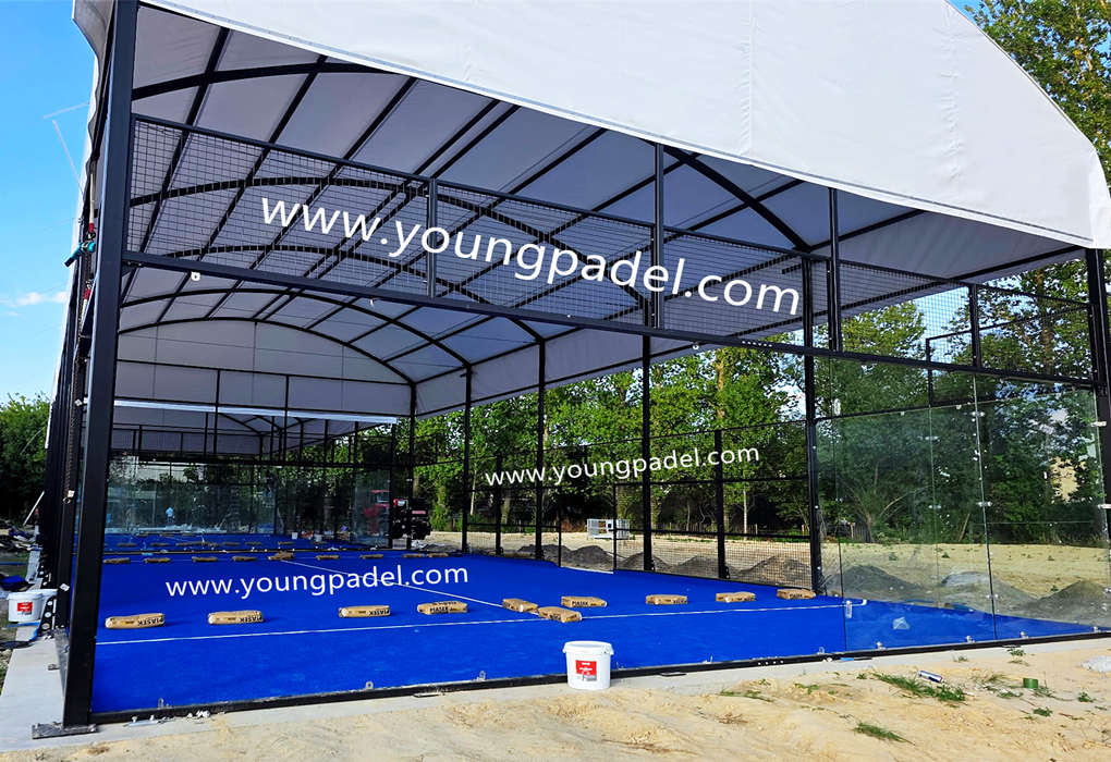 Colombia - Đã lắp đặt 61 cụm sân quần vợt padel có mái che